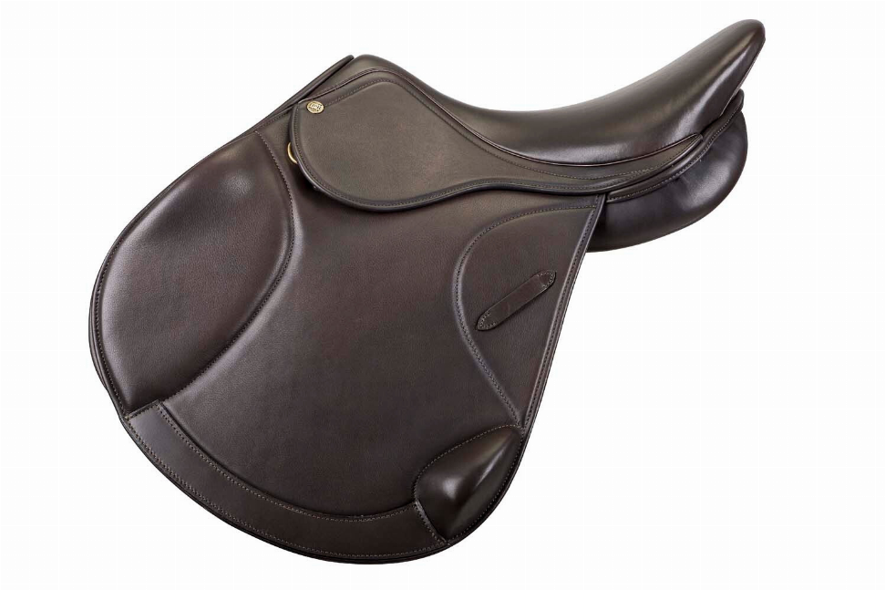 Henri de Rivel Regular Phoenix Close Contact Saddle - 16.5 Havana Regular