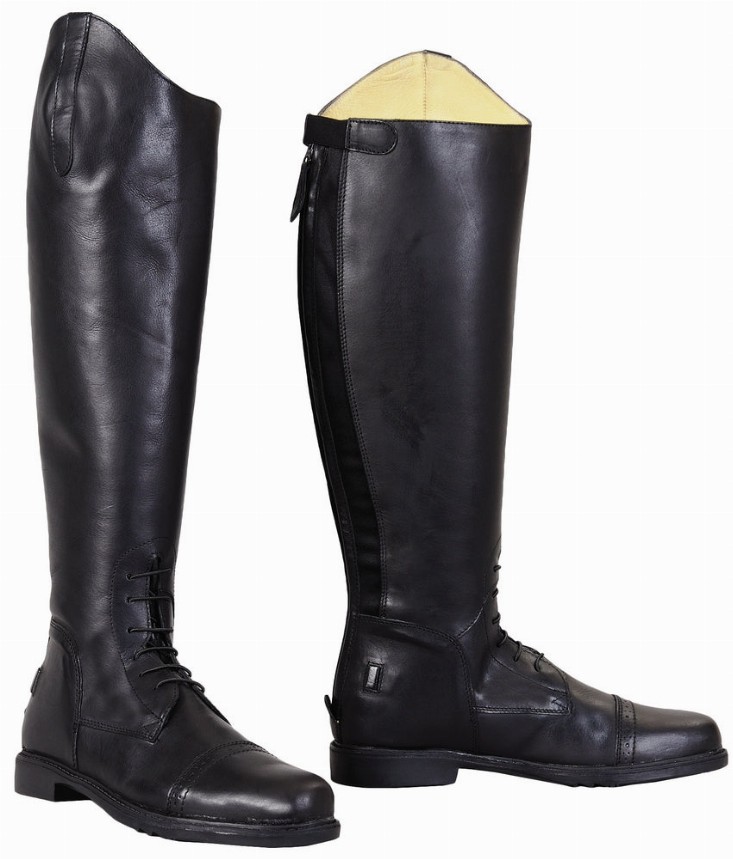 TuffRider Men's Baroque Field Boots 10.5 Black