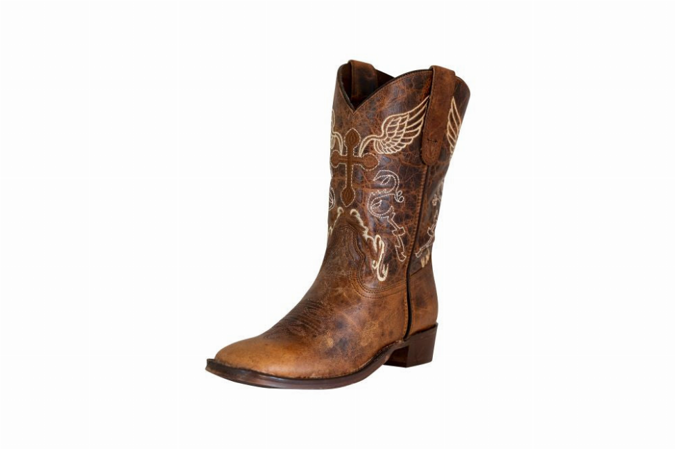 TuffRider Toddler's Sequoia Square Toe Western Boot