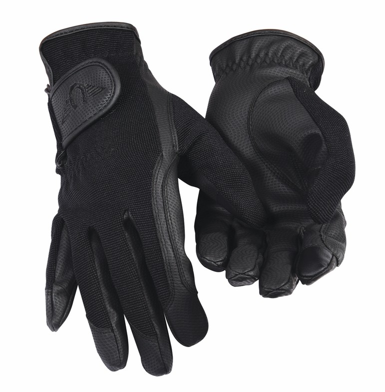 TuffRider Ladies Waterproof Thinsulate Riding Gloves  L  Black 