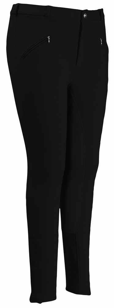 TuffRider Men's Cotton Full Seat Breeches  30  Black 