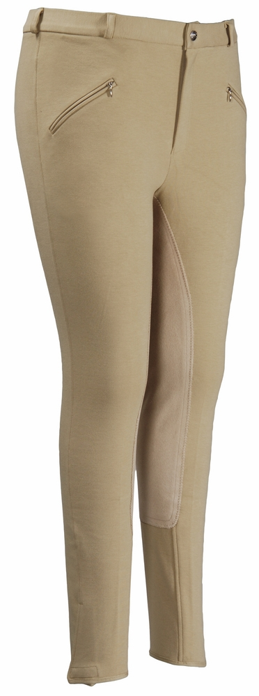 TuffRider Men's Cotton Full Seat Breeches  36  Light Tan 