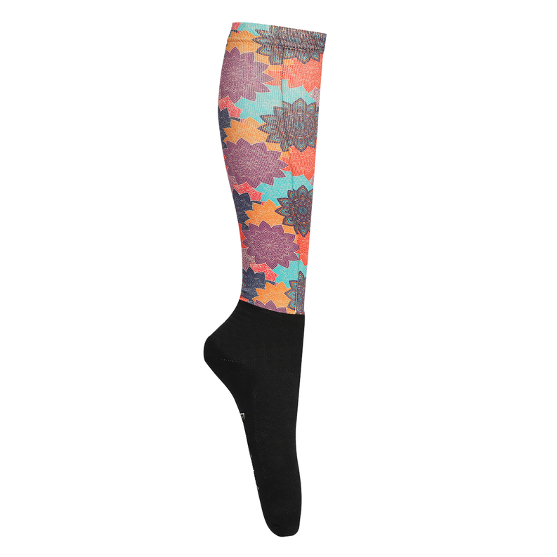 Equine Couture OTC Boot Socks  Standard  Mandala