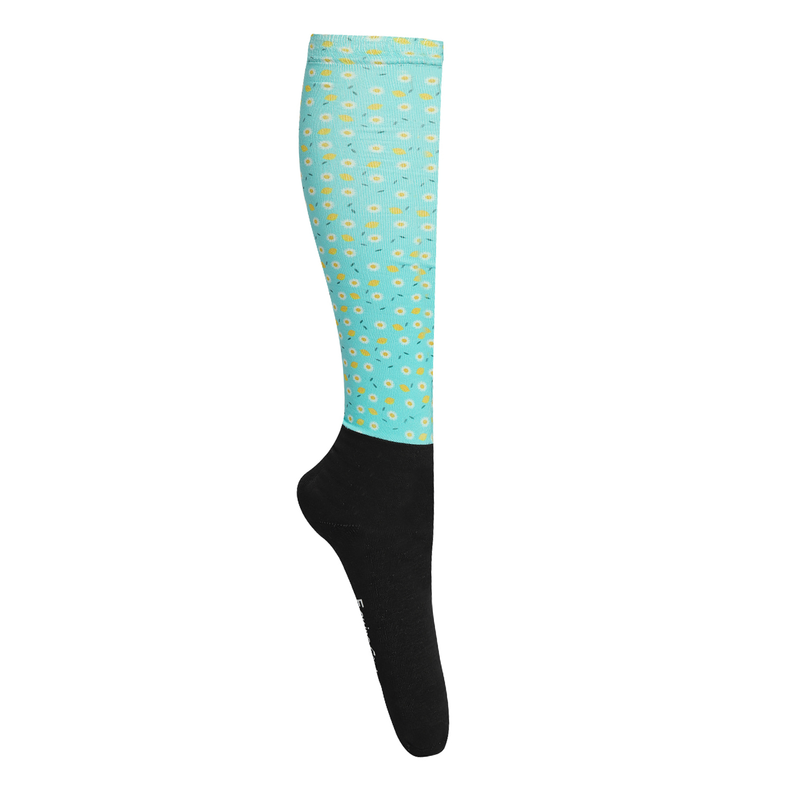 Equine Couture OTC Boot Socks  Standard  Daisy