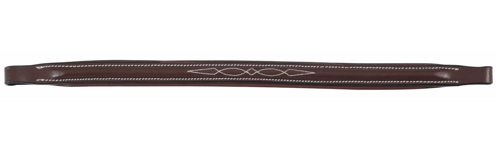 Henri de Rivel Pro Raised Fancy Stitched Replacement Browband for Traditional Style Bridles