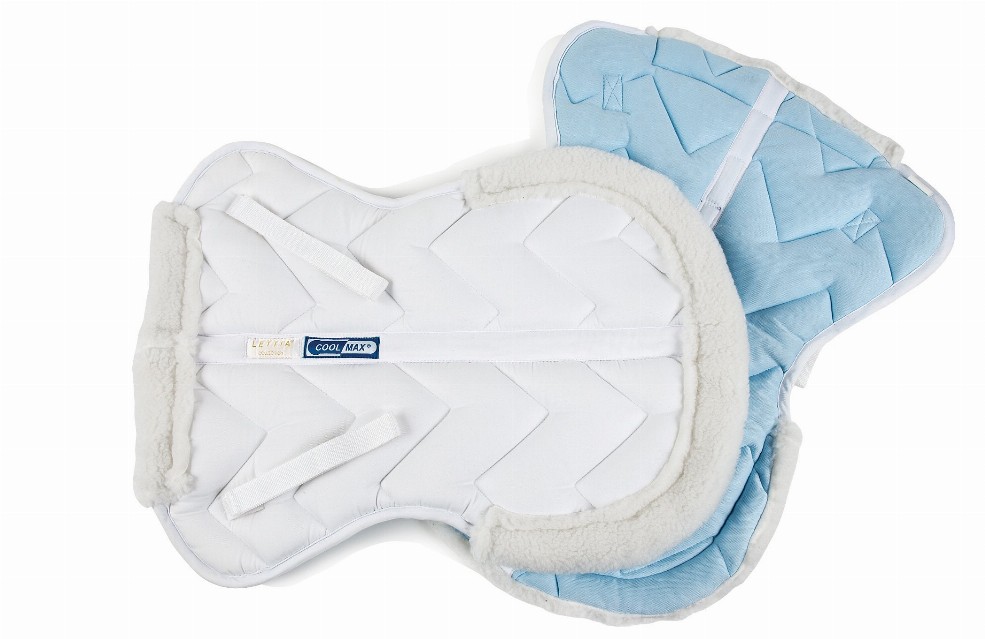 Lettia CoolMax Half Pad Large White