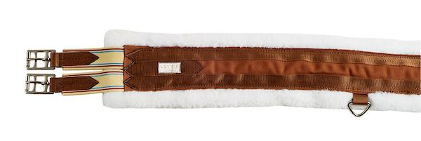 Lettia Fleece Girth 48 Brown