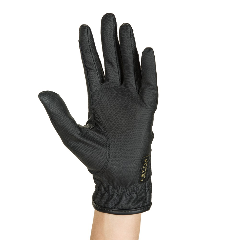 Lettia Ladies Chelsea Gloves 6  Black