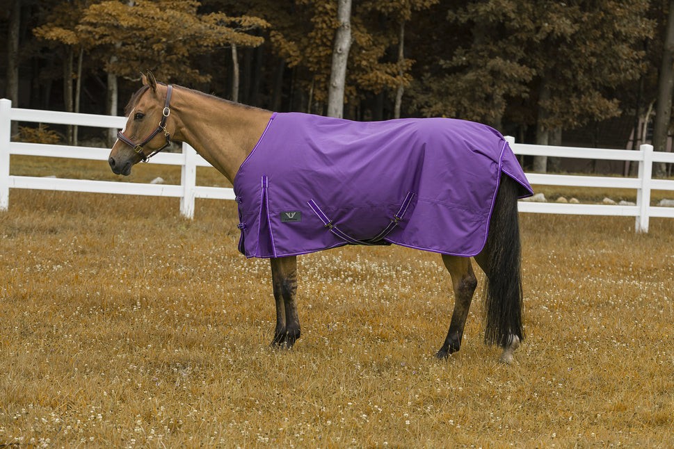 TuffRider 1200 D Comfy Winter Blanket 78 Purple