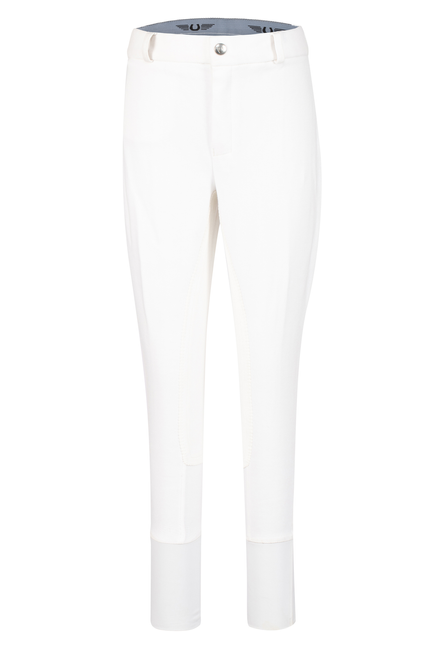 TuffRider Children's Cotton Full Seat Breeches  14  White 