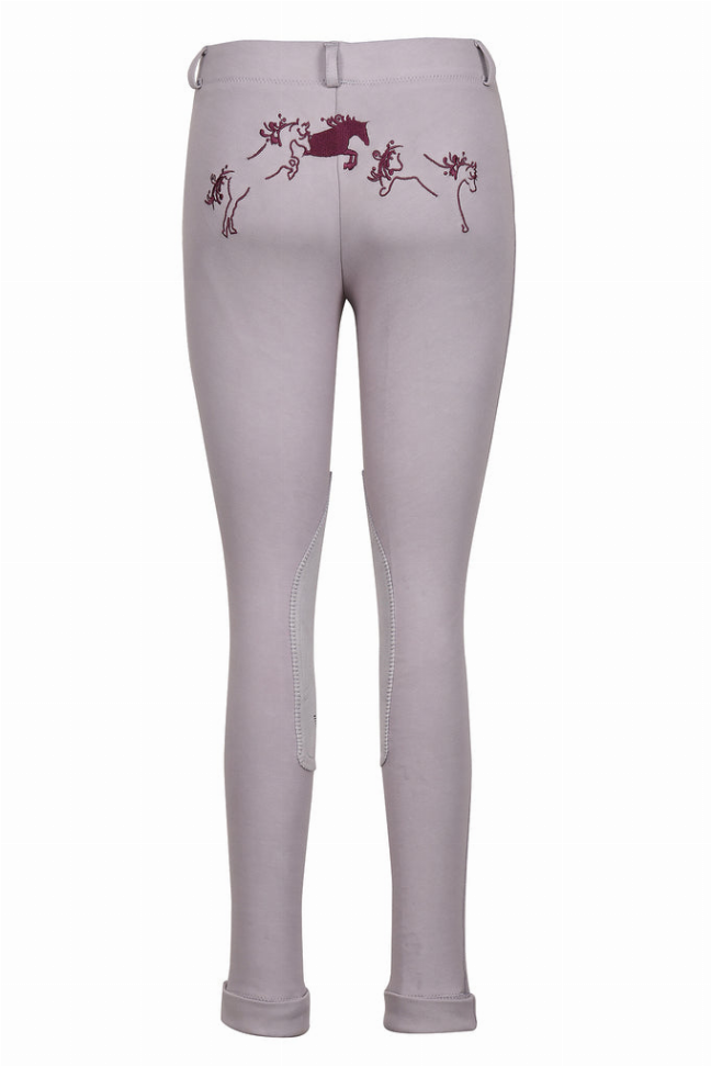 TuffRider Children's Whimsical Horse Embroidered Pull-On Jodhpurs