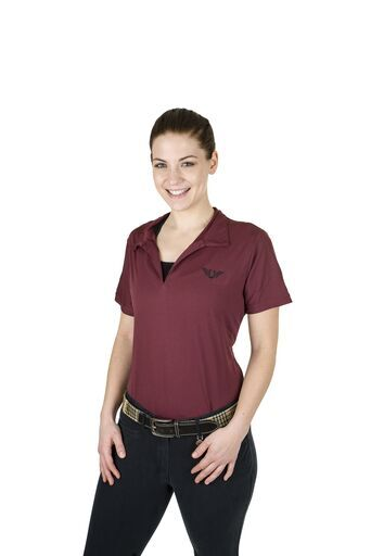 Tuffrider Ladies Taylor Short Sleeve Polo 