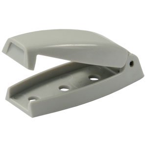 Baggage Door Catch, Bullet, Gray