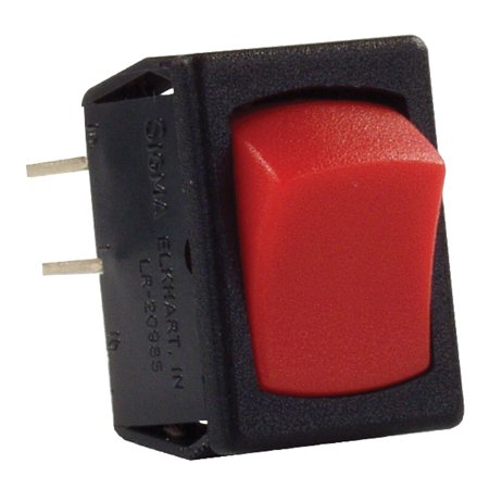 Mini-12V On/Off Switch, Red/Black