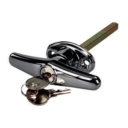 Locking T-Handle, Chrome