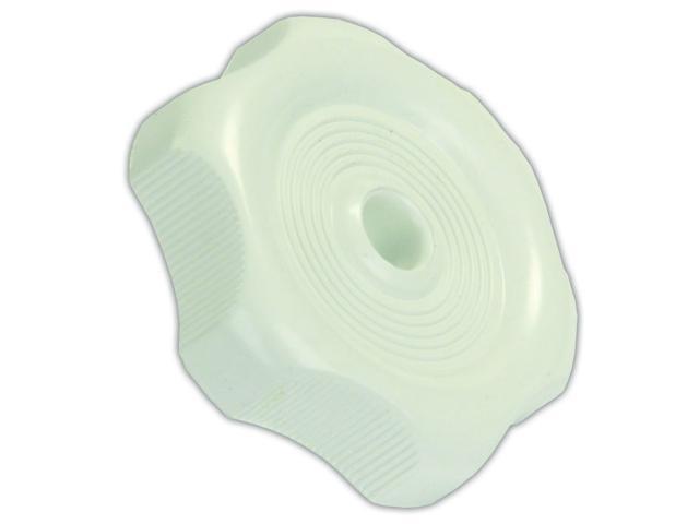 WINDOW KNOB W/1/2IN SHAFT, WHITE