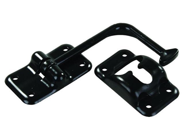 90 Degree T-Style Door Holder, Black