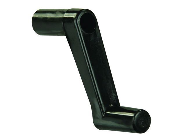 1In Plastic Window Crank, Black