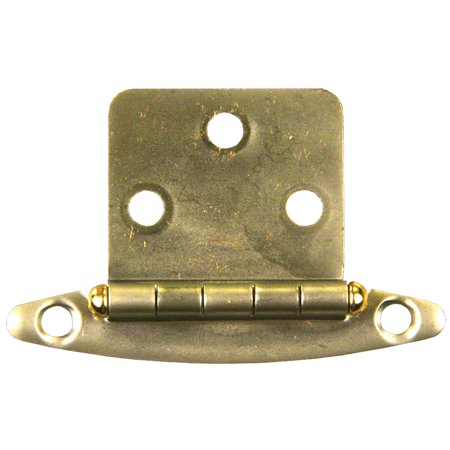 Free Swing Flush Mount Hinge, Brass