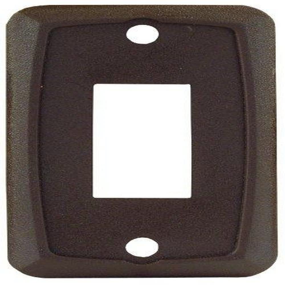 SINGLE FACE PLATE BROWN