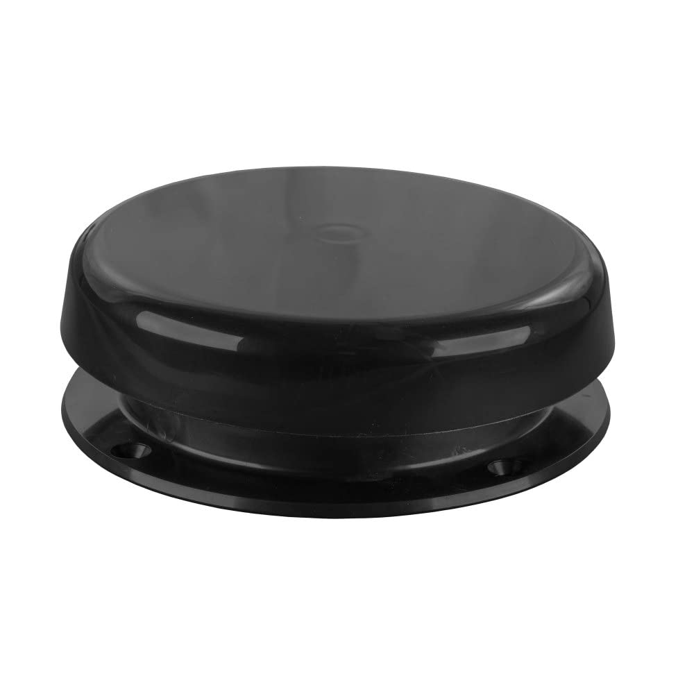 MUSHROOM STYLE PLUMBING VENT BLACK