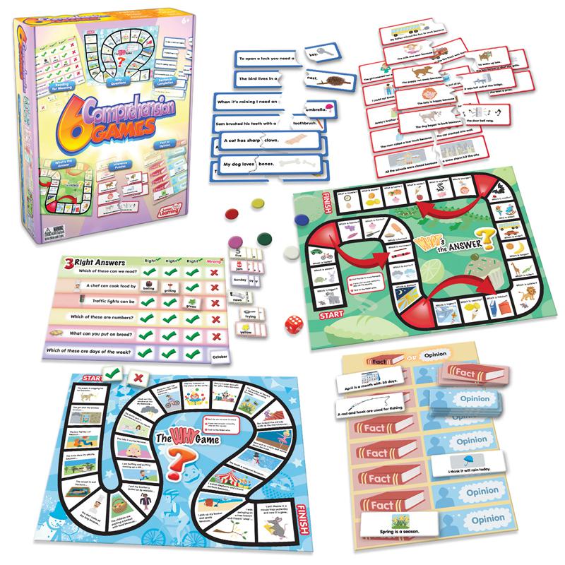 6 Comprehension Games