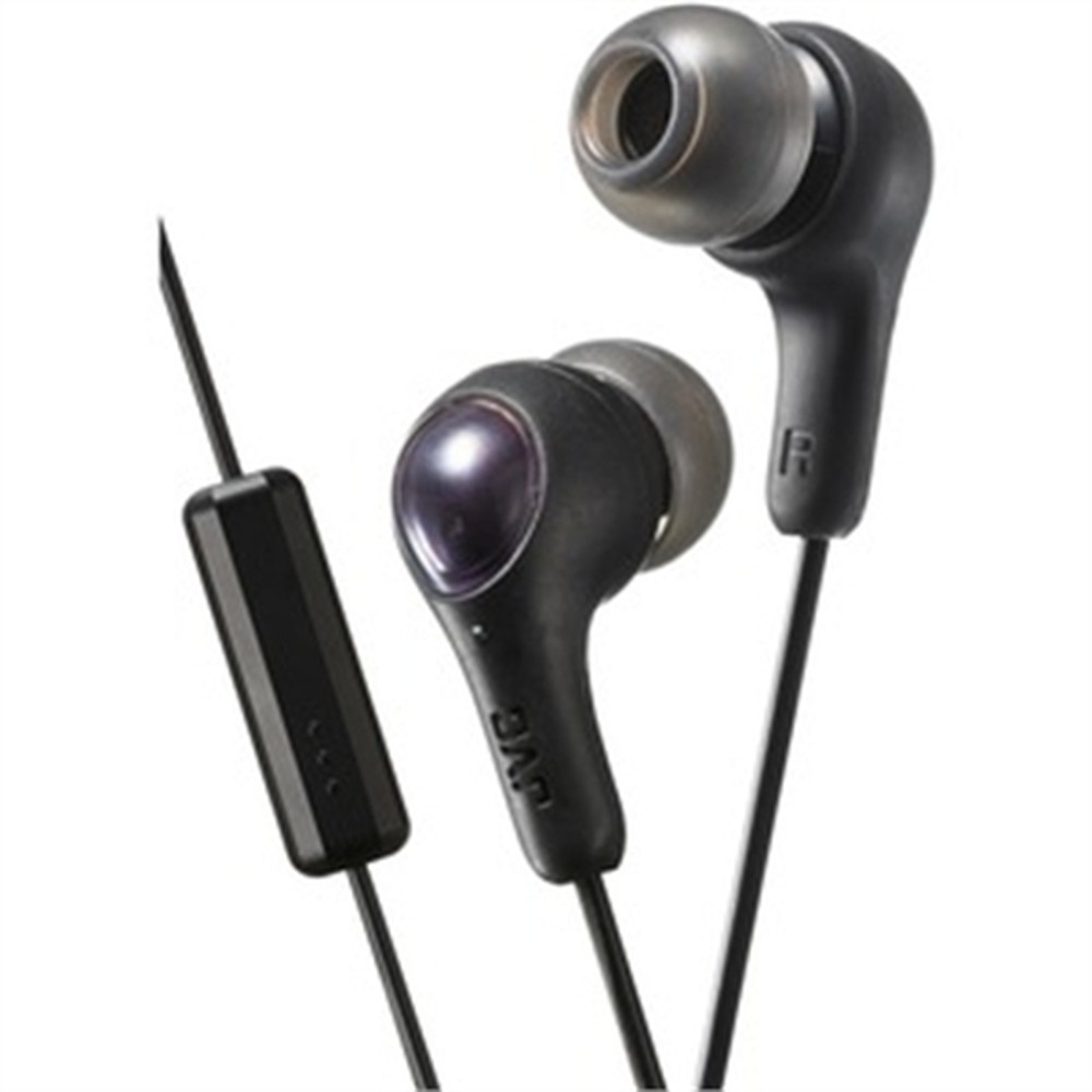 GUMY Wired In Ear Hdst Mic Blk