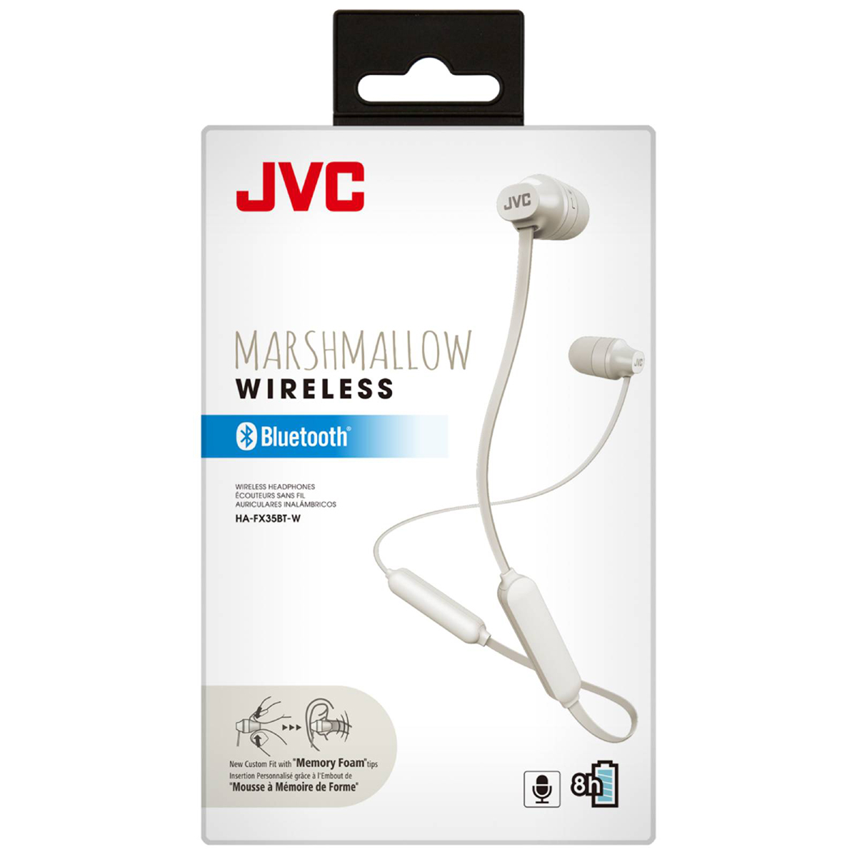 Marshmallow Neckband Headset White