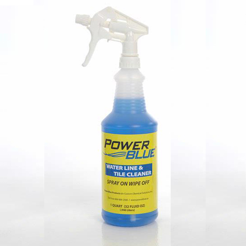 Cleaning Product, Power Blue, Waterline & Tile Cleaner, 32oz Bottle