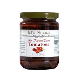 Jeff's Naturals Sndrd Tom In Oil (6x8OZ )