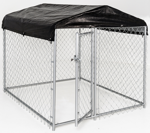 Weatherguard 5'W x 5'L Kennel Frame & Cover Set for 28mm kennel