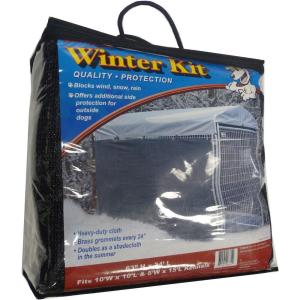 5' x 30" Lucky Dog Winter Screen Kit side cloth