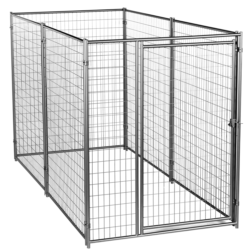 Lucky Dog 6'H x 5'W x 10'L Modular Welded Wire Kennel kit