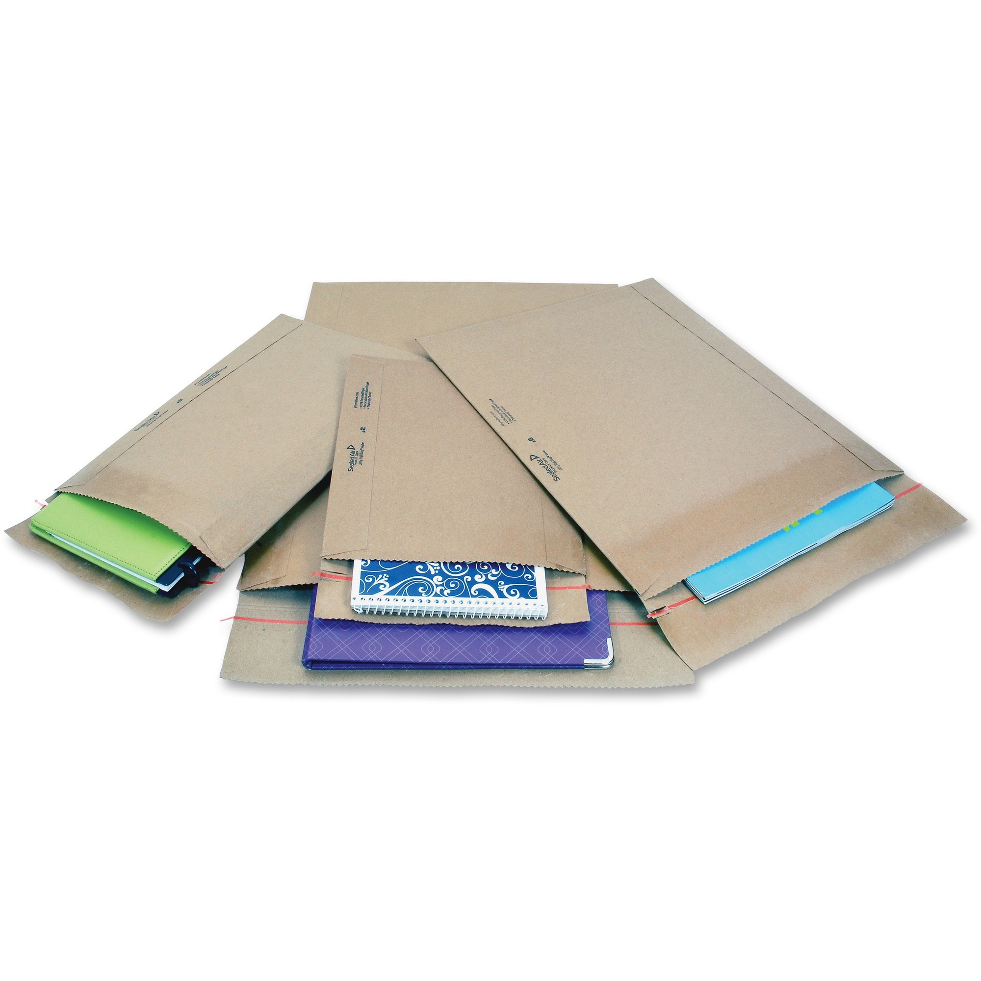 Jiffy Mailer Jiffy Rigi Bag Mailers - Shipping - #5 - 10 1/2" Width x 14" Length - Self-sealing - Kraft, Fiberboard - 150 / Cart