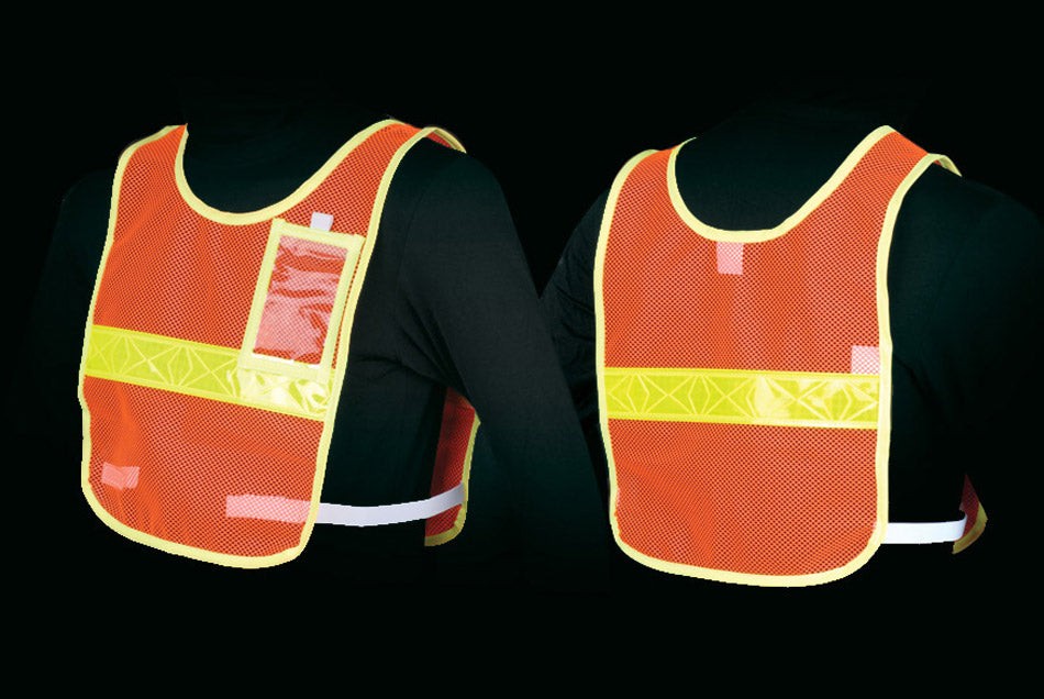 Reflect-O-Vest - M Orange/Lime W/O Pockets