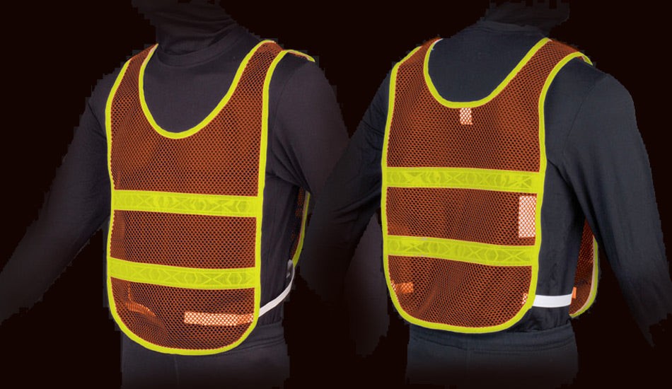 Reflective Standard Safety Vest - S Orange/Lime