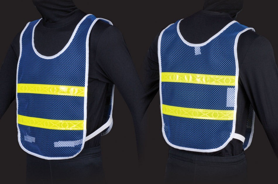 Reflective Standard Safety Vest - XL Blue/Lime