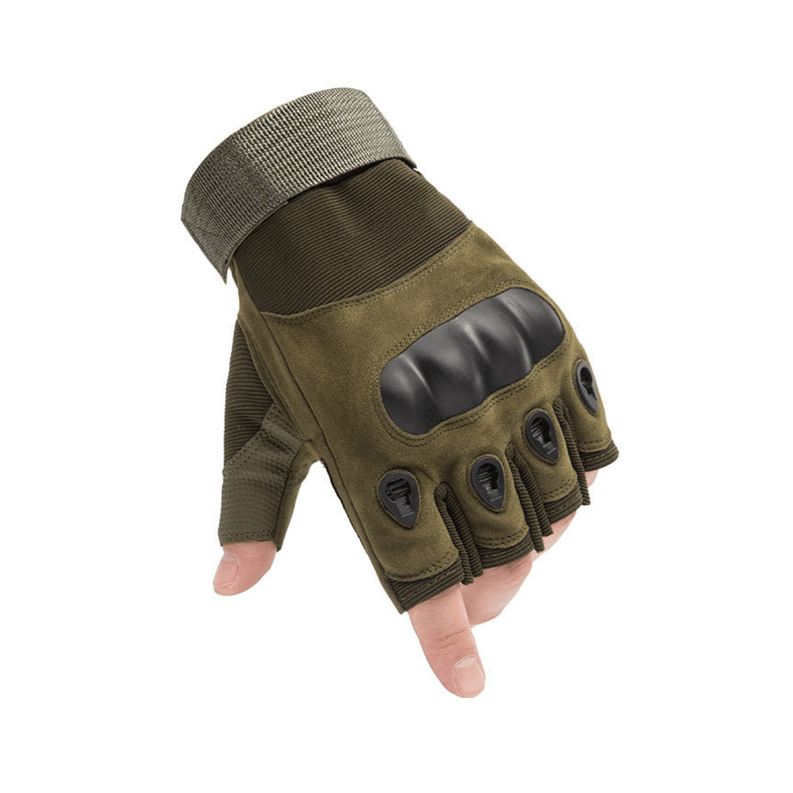 Tactical Military Fingerless Airsoft Gloves for Outdoor Sports, Paintball, and Motorcycling