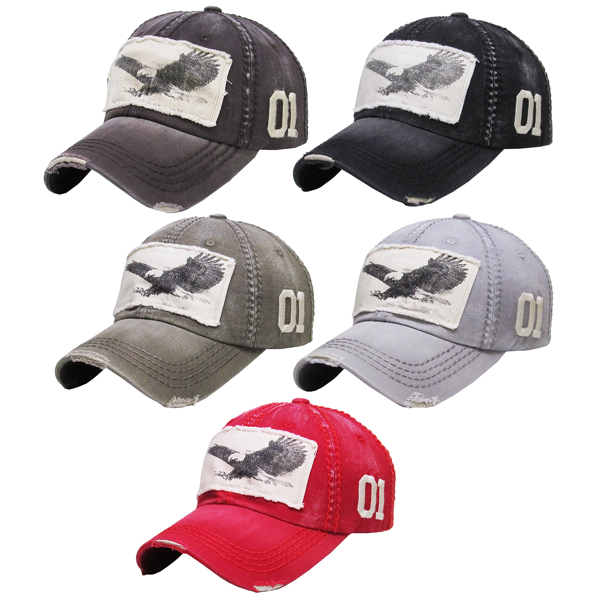 Eagle Vintage Cap Assortment