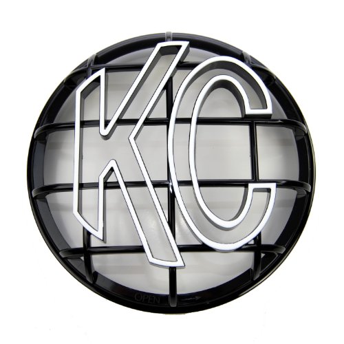 6" Apollo Stone Guard - KC #7216 (Black with White KC Logo)