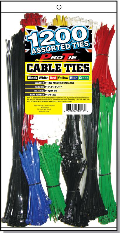 SPP1200 Assorted Cable Ties