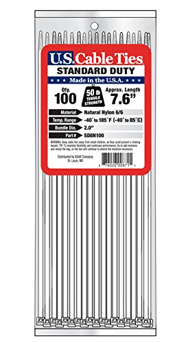 SD8N100 8 In. 100Pk Cable Ties