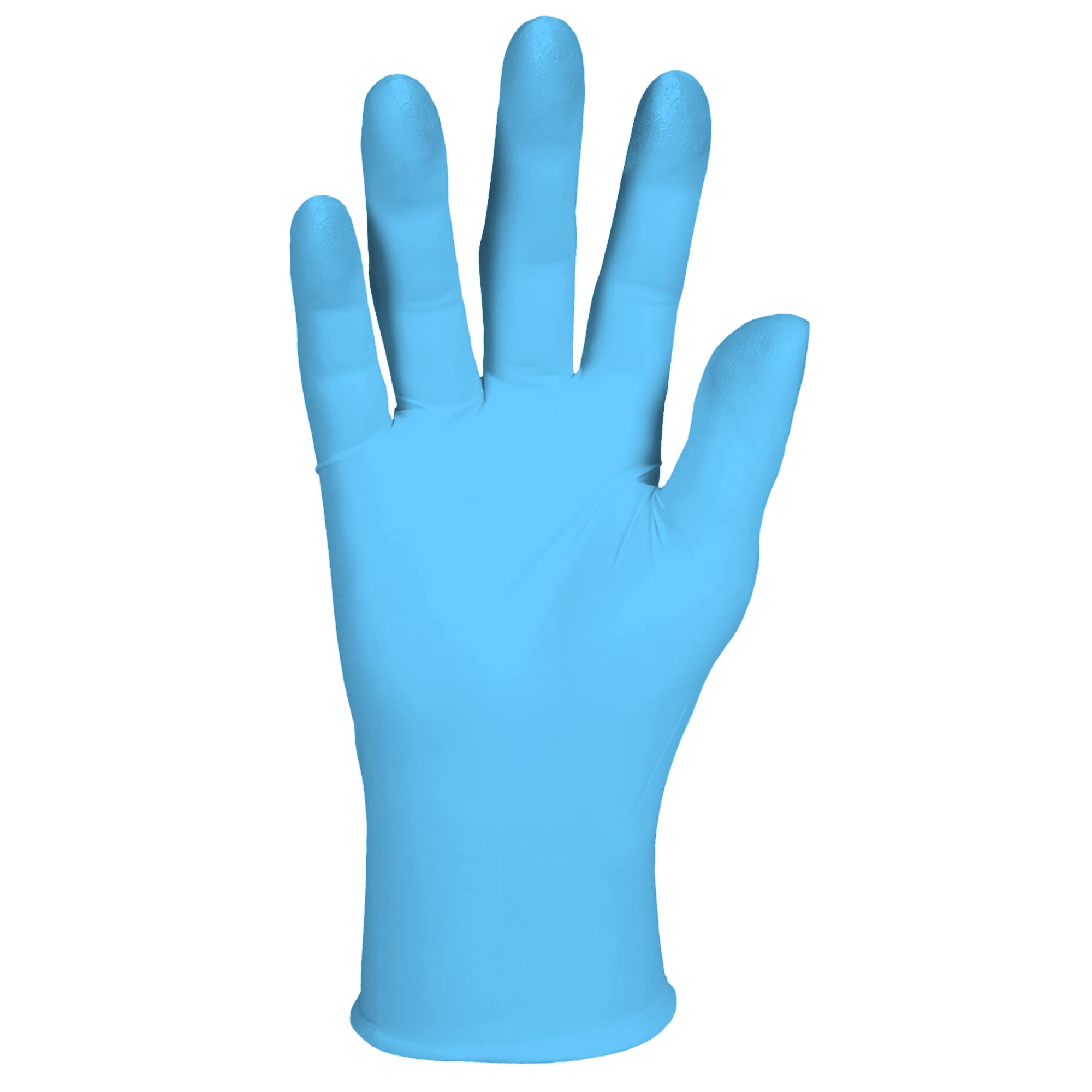 G10 Comfort Plus Blue Nitrile Gloves. Light Blue, X-Large, 100/Box
