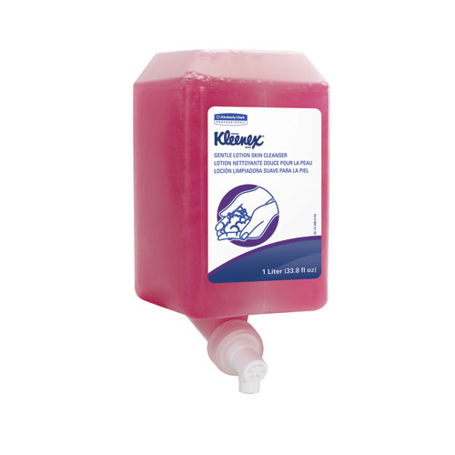 Kleenex Gentle Lotion Hand Soap, Floral Scent, 1000-mL Refills 