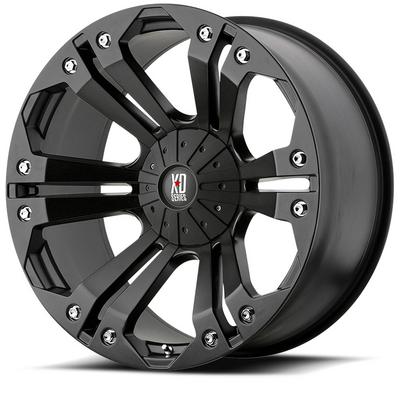 KMC XD SERIES 20x10 778 MONSTER MATTE BLACK 5X5.0/135 bp 5.03 b/s -12 offset