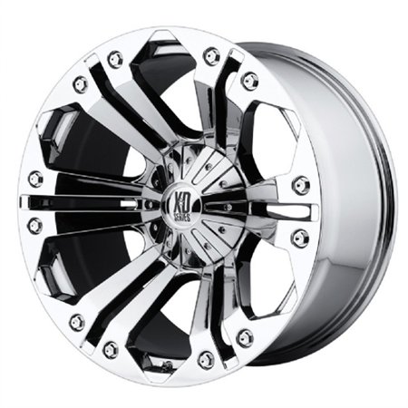 KMC XD SERIES 20x9 778 MONSTER CHROME 6X135/5.5 bp 5.71 b/s 18 offset