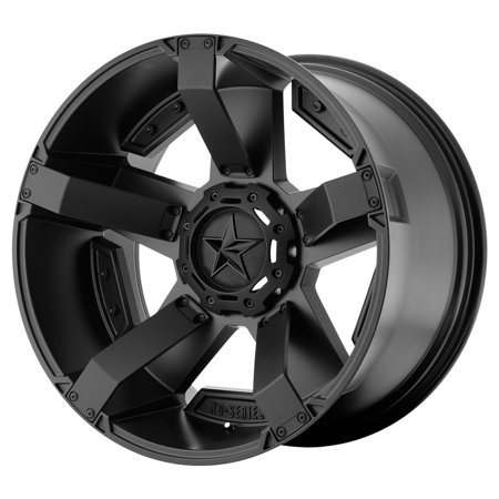 KMC XD SERIES XD811 ROCKSTAR II SATIN BLK W/ACCENTS 20x9 6X135/5.5 bp 5.00 b/s 0