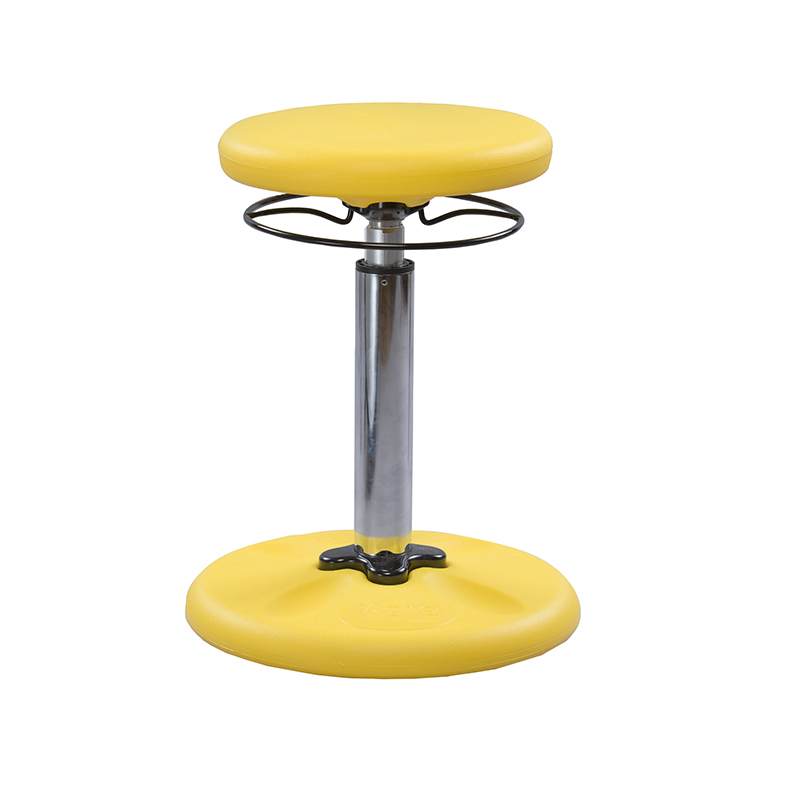 Kids Adjustable Tall Wobble Chair 16.5-24" Yellow