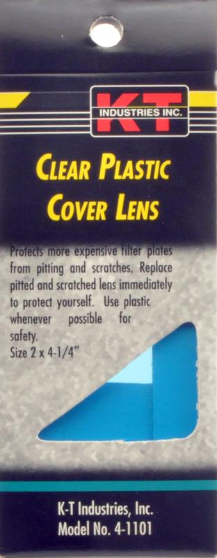 4-1101 2X4 Clear Plastic Lens