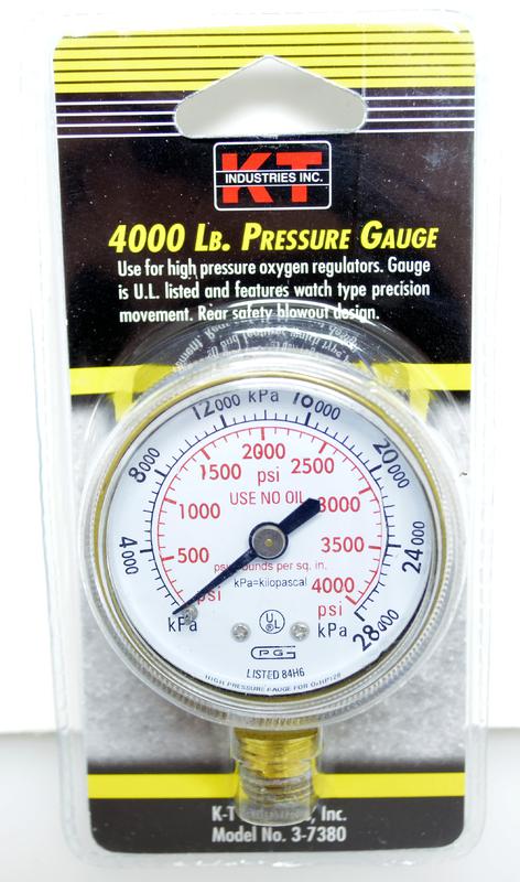 3-7380 400Lb Pressure Gauge